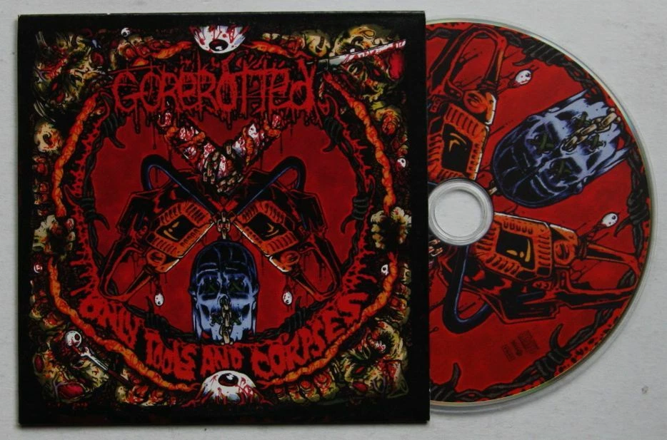 Gorerotted Only Tools And Corpses Adv CardPS CD Death Metal