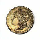 1878 Morgan Silver Dollar $1 Coin - 0.900 Fine Silver