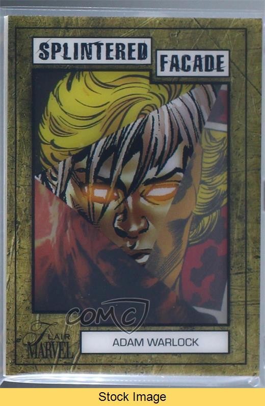 2023 Flair Marvel Splintered Façade Adam Warlock #SF-7 READ 1hr3