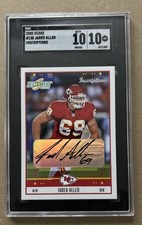 2005 SCORE INSCRIPTIONS #138 JARED ALLEN AUTO AUTOGRAPH SGC 10 GEM 💎 MT AUTO 10