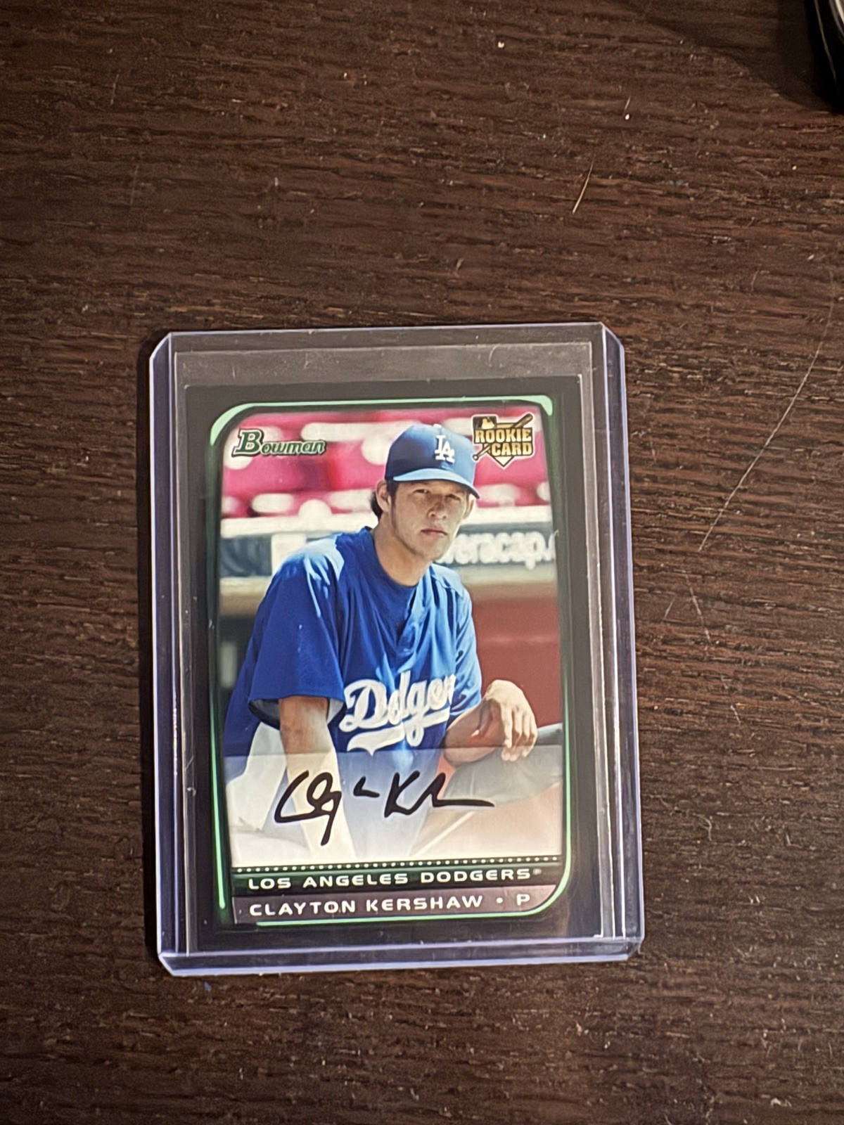 2008 Bowman Chrome Draft Picks #BDP26 Clayton Kershaw ROOKIE DODGERS