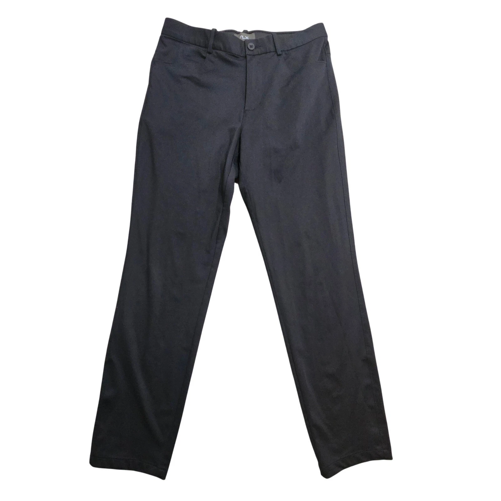 FLX Mens Dynamic Stretch Performance Chino Pants Black 32x32 229379