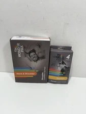 The Wonder Pax Reusable Cool/Warm Gel Click Heat Neck Shoulder Relief + 4 Square