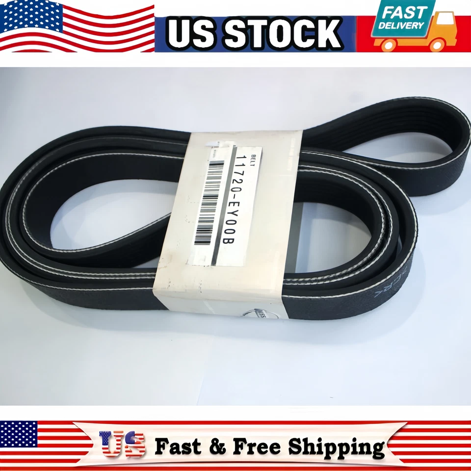 Подлинный оригинальный производитель Nissan 11720-EY00B змеевик V ремень для 2009-2020 370Z - Изображение 4 из 4