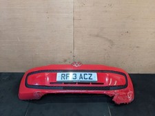 VOLKSWAGEN UP MK1 3 DOOR FRONT BUMPER RED JNZC (DAMAGED)