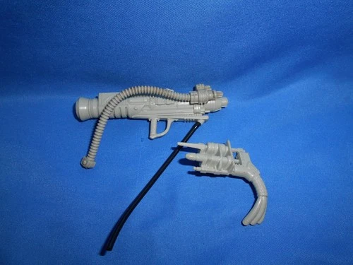 1989 GI JOE ARAH COBRA HEAT VIPER BAZOOKA EYE PIECE + BACKPACK PART ACCESSORY