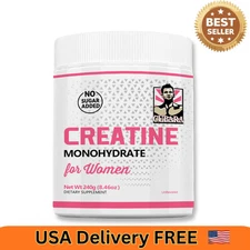 Creatine Monohydrate Powder Pure Powder, Gluten Free, Non-GMO 1 bottles