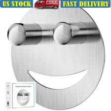 Stainless Steel Suction Cup Sponge Holder Easy Grip Fast Drying Kitchen Bathroom