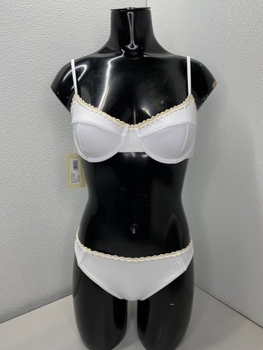 Ramy Brook Womens Bikini Set Whte Size XS Emmeline Iliana Top & Bottom Swimwear