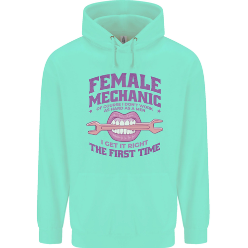Funny Female Mechanic Childrens Kids Hoodie - Picture 79 of 88