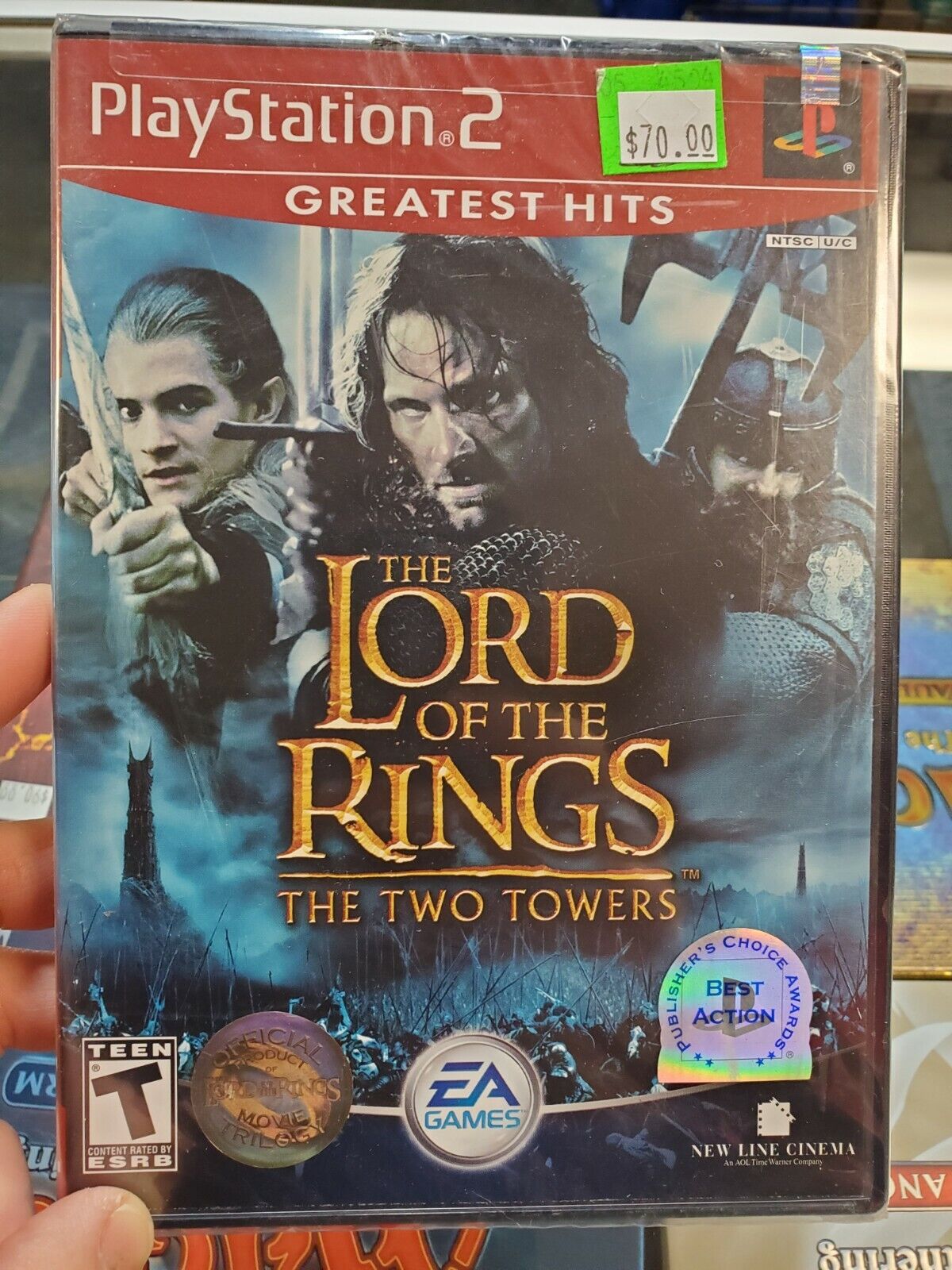 Lord Of The Rings Two Towers Sony PS2 Playstation 2 Game Complete  14633144710