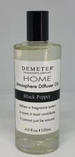 Demeter Home Black Pepper Atmosphere Diffuser Oil 4 oz 120 ml Fragrance