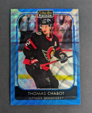 2021-22 O-Pee-Chee Platinum Hockey #24 Thomas Chabot Blue Surge Senators