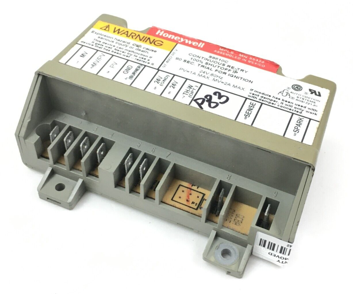 Scheda Di Controllo Accensione Honeywell S8610C 1005 – Usata In Ottime Condizioni