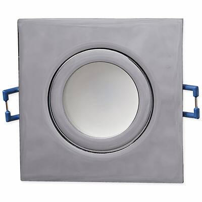 6x LED Einbaustrahler Set IP44 Deckenspot Bad Außen Einbauleuchte 12V Dusche