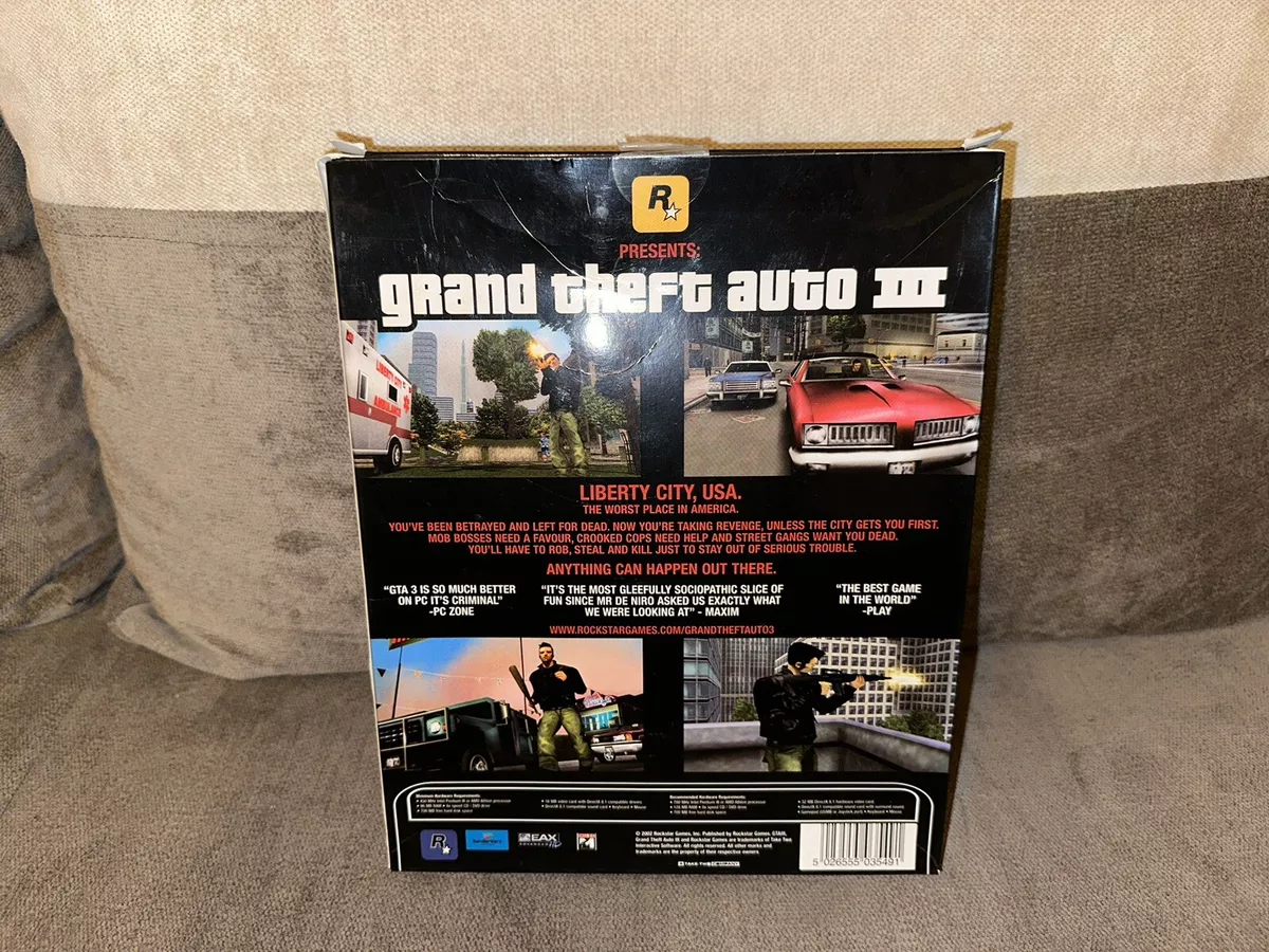 The release of OS X GTA 3 in North America