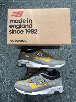 Original New Balance Limited Edition M1500 GGY-Grey Yellow-Größe 42-Made in UK