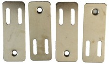 4 Lot Install Bay PSB High Quality Car Alarm Pin Switch Mounting Brackets- Flat