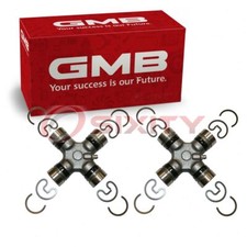 2 pc GMB Front Shaft All Universal Joints for...