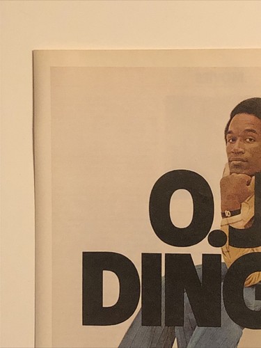 1979 OJ Simpson Dingo Cowboy Boots PRINT AD Yellow Shirt Jeans 3 Legs VTG 1970s - Picture 2 of 5