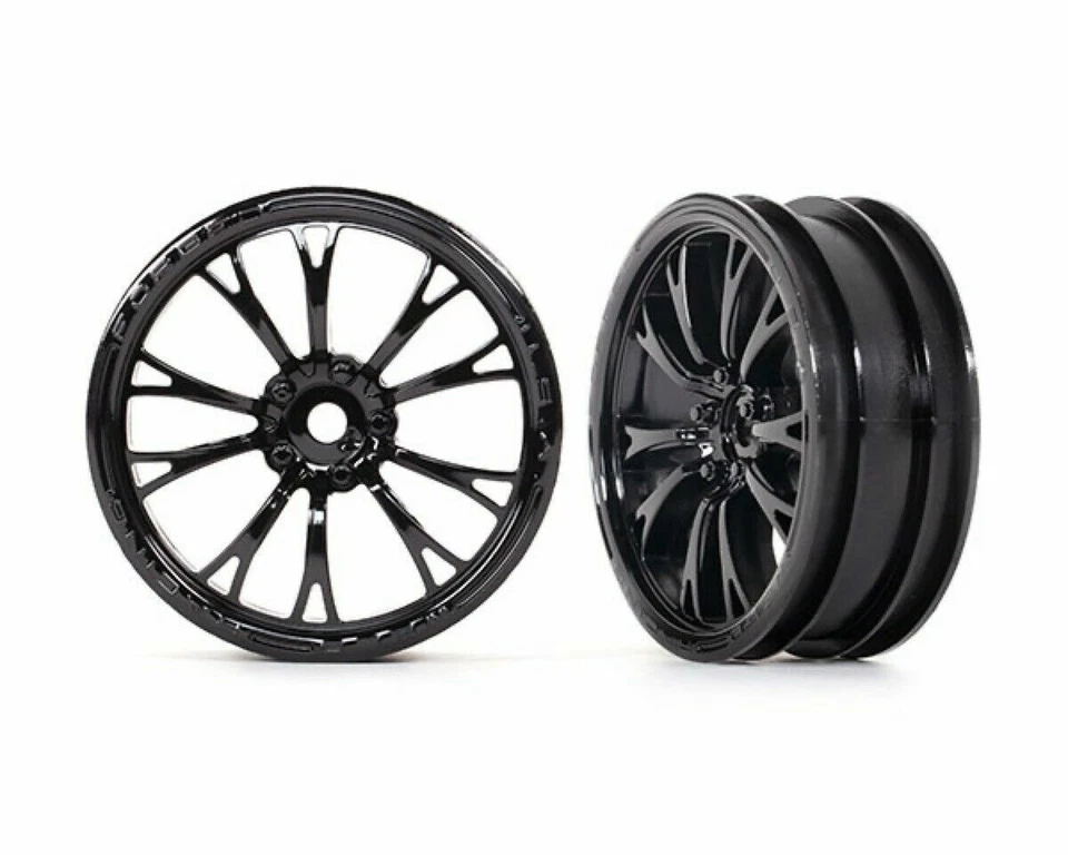 Traxxas TRX 9472 Felgen schwarz glänzend vorne  Drag Slash  NEU in OVP  - Bild 2 von 4