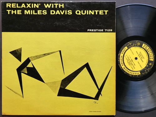 MILES DAVIS Relaxin' LP PRESTIGE PRLP 7129 NJ RVG MONO John Coltrane Red Garland