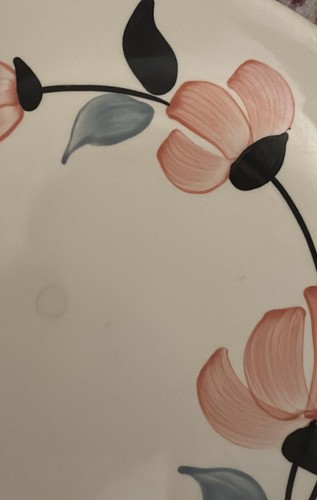 Vintage Blue Ridge SOUTHERN POTTERIES Atlanta Peach Blossom Dinner Plate - Picture 4 of 6