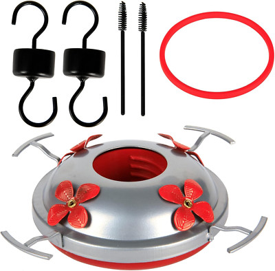 6 Pack Hummingbird Feeder Bottom Replacement Parts Base Set Includes Feeder Base