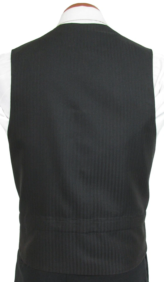 Мужской фиолетовый и черный Bill Blass Fullback смокинг жилет выбор галстук свадьбы выпускного - Изображение 2 из 4