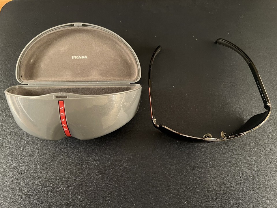 Prada PS54IS Polarized Sport Men's Sunglasses Gunmetal 679420310244