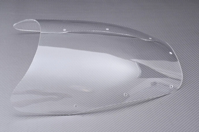 Bulle Claire en Polycarbonate Saute Vent KAWASAKI GPZ 750 /TURBO 1983-85 H:115mm - Photo 3/3