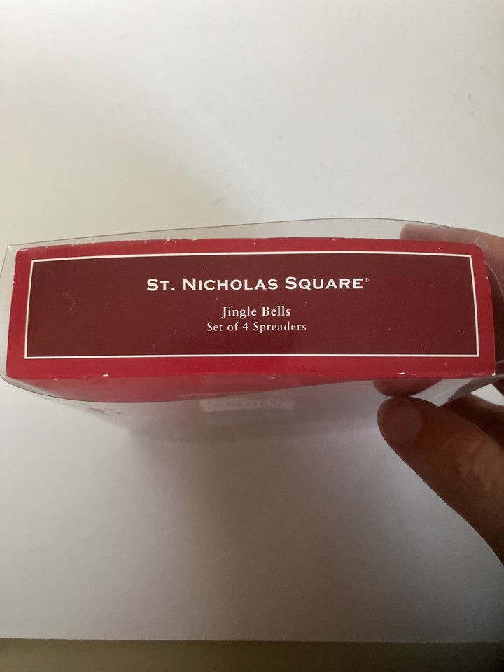 Kohl's Ceramic Christmas Butter Cheese Spreaders Knives New in Box eBay