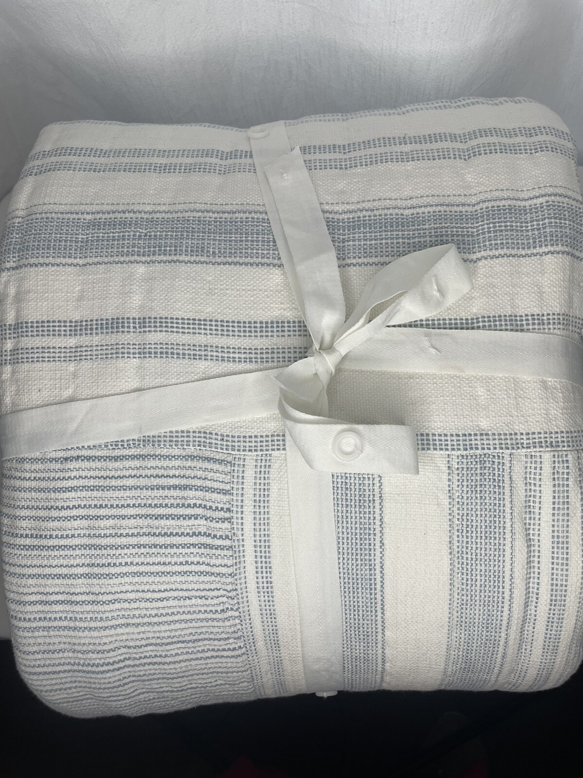 Pottery Barn Hawthorn Handcrafted Patchwork Full/Queen Quilt NWOT eBay