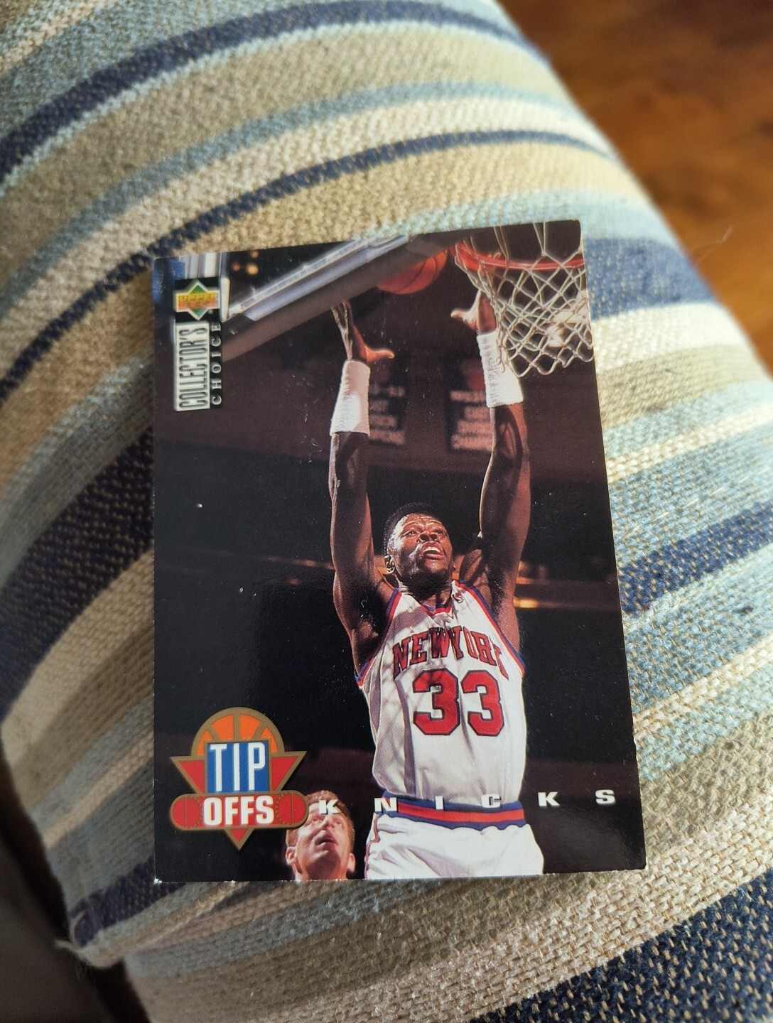 PATRICK EWING 1994-95 UPPER DECK COLLECTORS CHOICE TIP OFFS #183 FREE SHIP