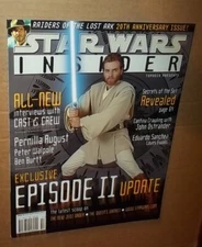 Star Wars Insider 2001 Issue 54 raiders of the lost ark 20th anniversary