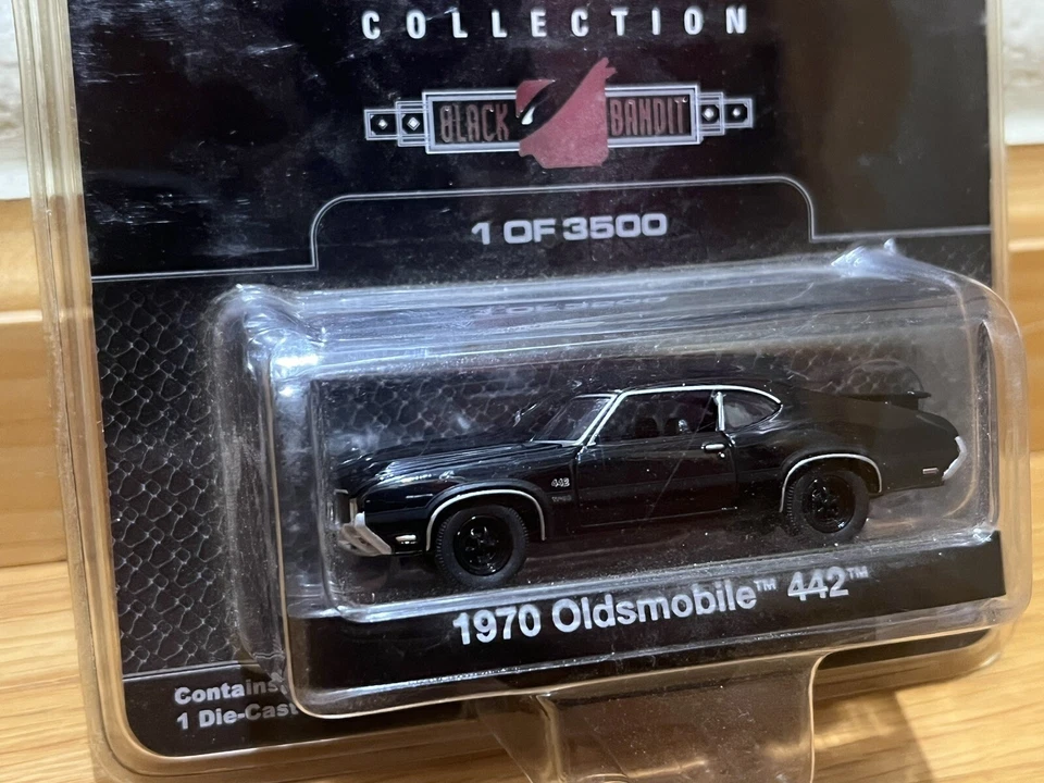 Greenlight Black Bandit Series 5 1970 Oldsmobile 442 Low #0808/3500 Very Rare!!! - Image 2 of 4