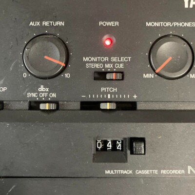 Yamaha MT50 Multitrack Cassette Recorder with AC adapter Bag