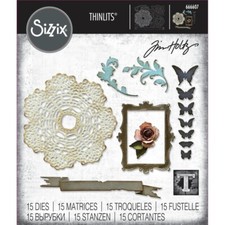 Tim Holtz Sizzix Thinlits Die ~ VAULT BOUTIQU...
