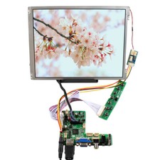 HD VGA CVBS USB LCD Controller Board 10.4" 800x600 LED Backlight LCD Screen
