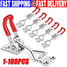 Steel Toggle Latch Catch Adjustable Lock Clamp Anti-rust Clip For Box Case lot
