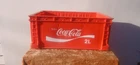 Plastic Coke-cola Crate Red - 2 liter Vintage Rare, No Cracks Strong