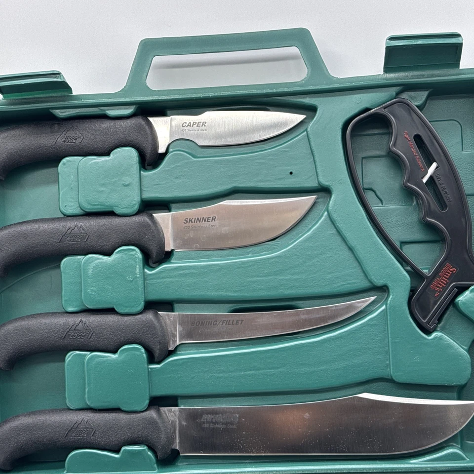 Уличный игровой процессор 12 шт. портативный набор мясников охотничьи ножи полевые инструменты - Изображение 2 из 4