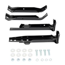 4pcs Rear Bumper Bracket Kit For Chevy Gmc C10 1967-1972 71 Fleetside With Bolts