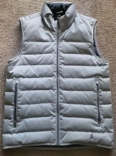 Vintage Air Jordan Down Puffer Vest Men Medui...