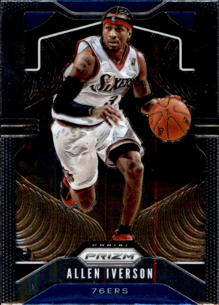 2019-20 Panini Prizm Basketball Card #6 Allen Iverson
