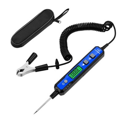 OBDResource Digital Prüflampe Kfz & Spannungsprüfer,Stromfühler 0,8-100V DC