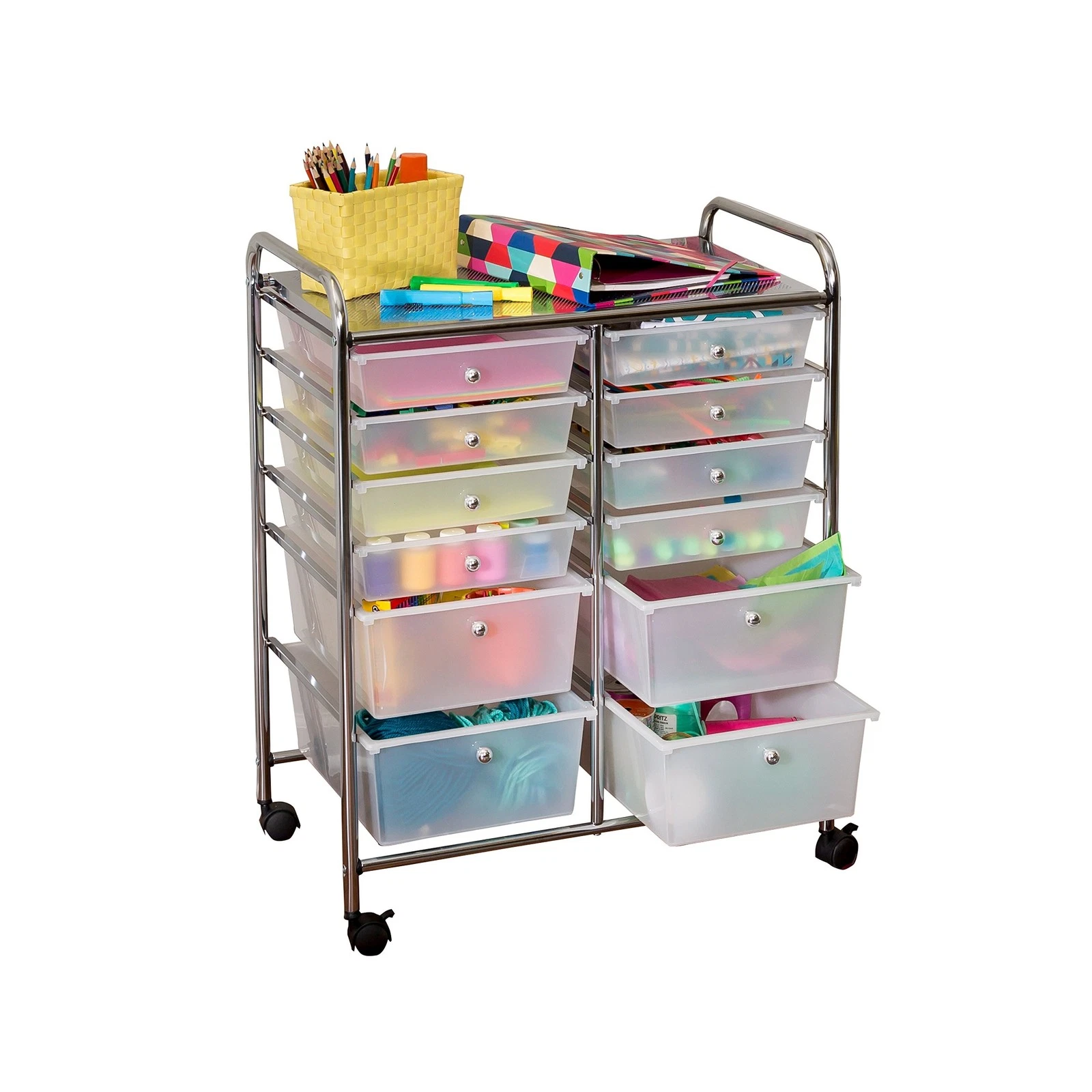 Honey-can-do Studio Organizer Cart - Thumbnail 4