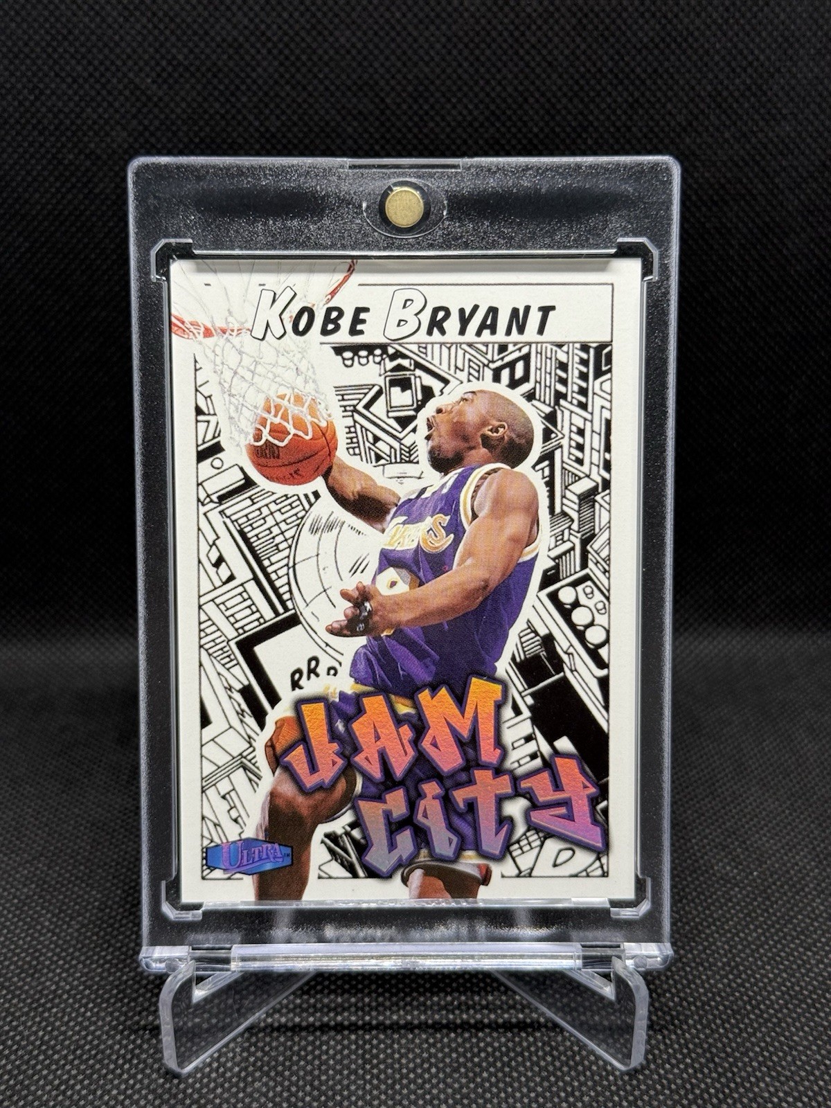 Kobe Bryant 1997 Fleer Ultra Jam City Insert #18 Lakers RARE