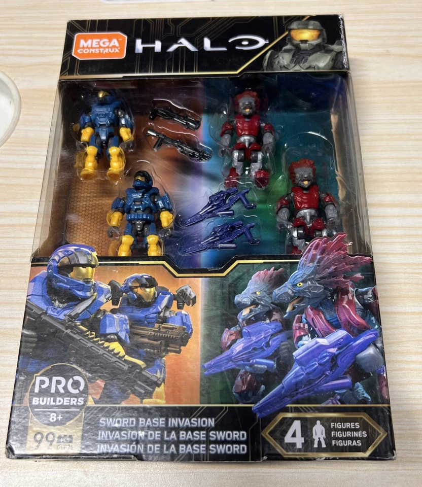 Mega Construx HALO Pro Builders UNSC MARINE GFT67 And SWORD BASE INVASION GLB 75 - Image 2 of 4