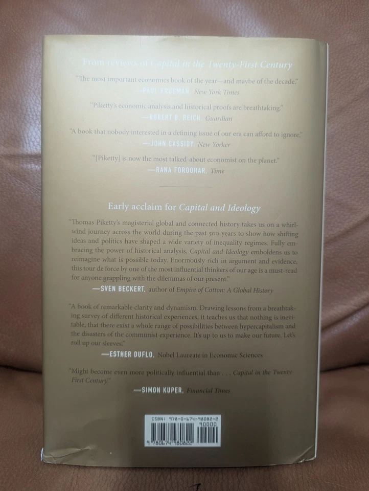 Capital and Ideology - Hardcover By Piketty, Thomas - VERY GOOD - Image 2 of 3